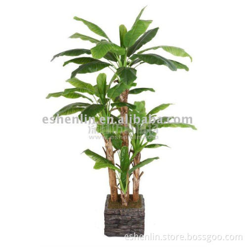 plastic tree banana